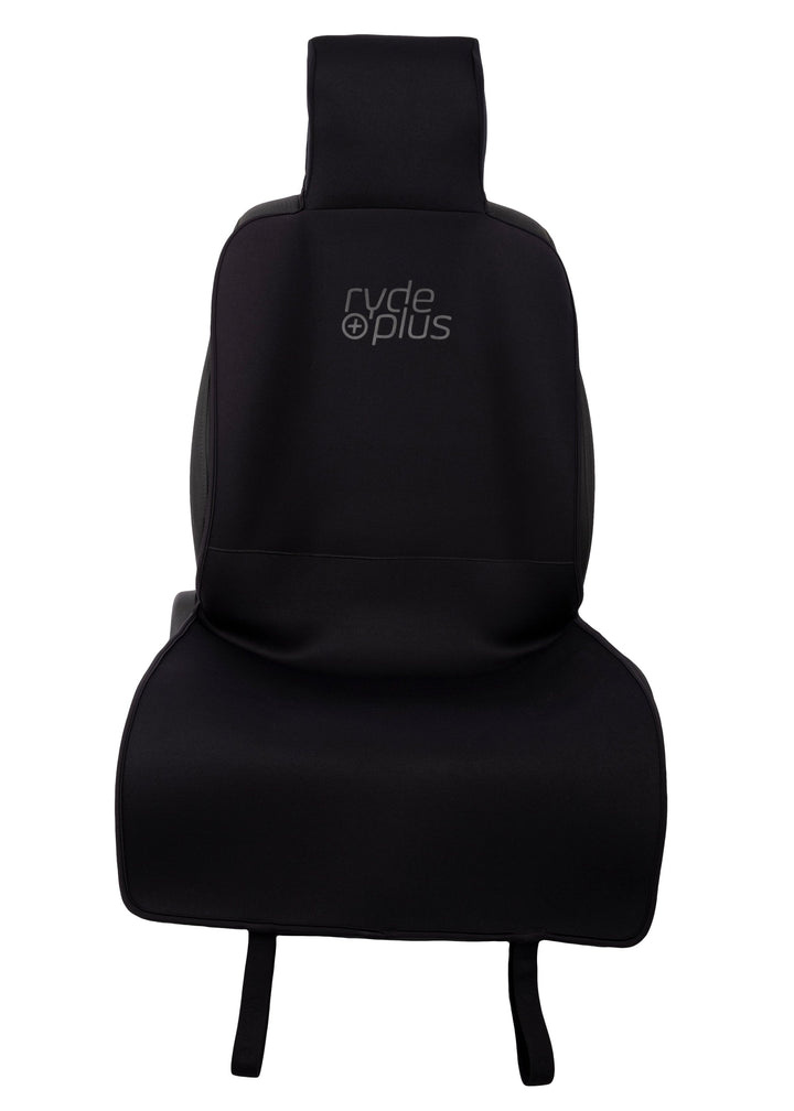 ACTIVE CAR SEAT PROTECTOR - Black with Black Binding