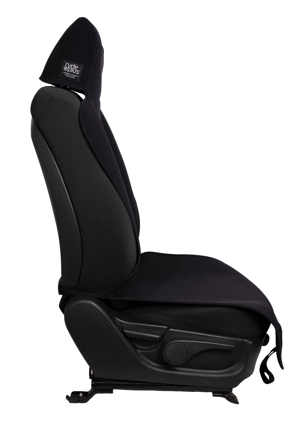 ACTIVE CAR SEAT PROTECTOR - Black with Black Binding