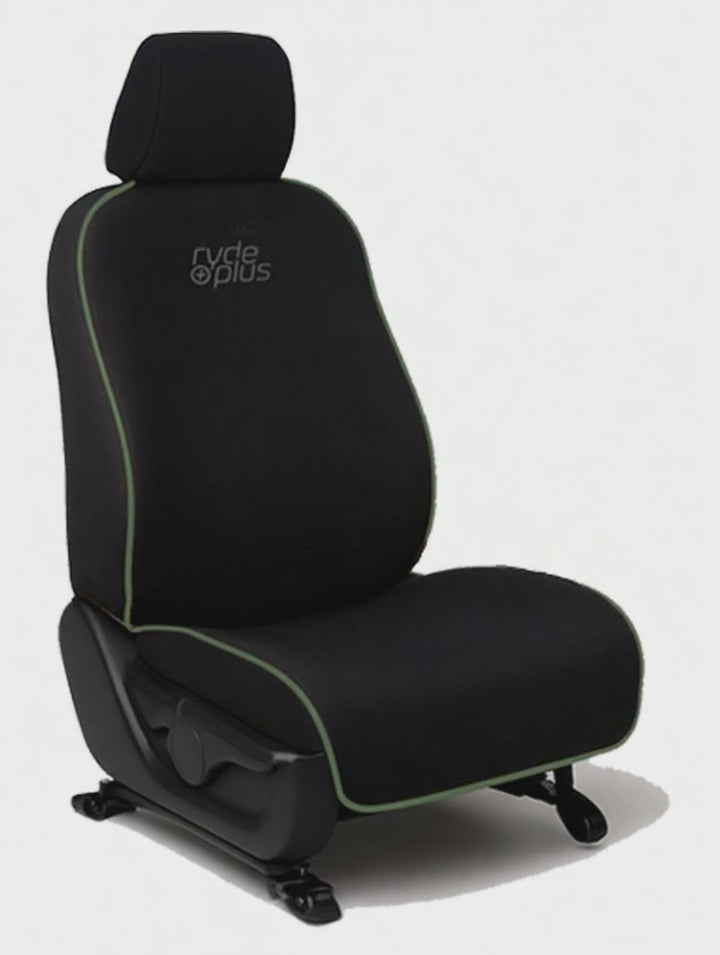 Easy Installation, Simple to install and remove within seconds.
Secure Fit, Features an adjustable elastic strap with a buckle to secure around the seat back.
Universal Fit, Suitable for most cars and vans.
Material, Made of durable Neoprene (wetsuit material) with anti-slip backing for a perfect fit
Material Thickness: 3.5mm Neoprene material
Protection: Water resistant material that car seats against water, sweat, and dirt.
Soft, comfortable,